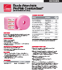 500971 ProPink ComfortSeal Gasket Product Data Sheet FR Thumb